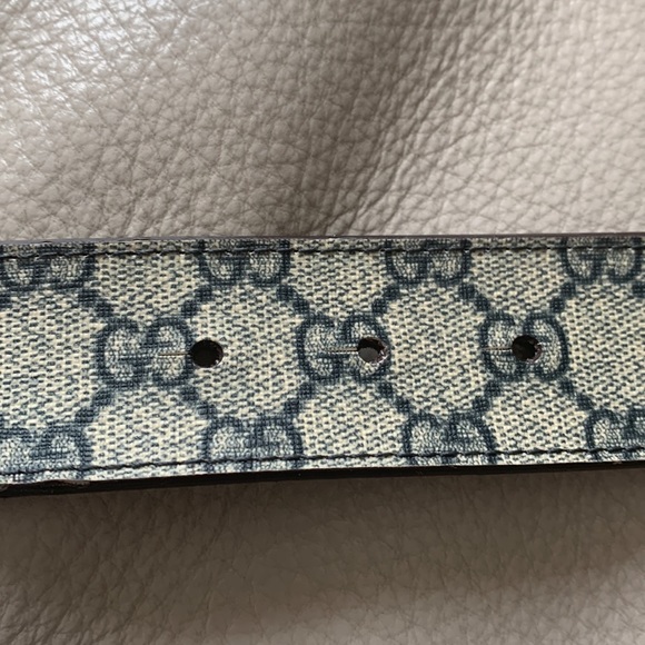 Authentic Gucci vintage GG Supreme belt with G buckle - Picture 5 of 12